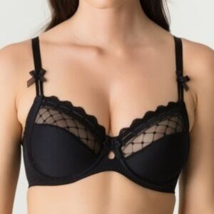 40F Black PrimaDonna Twist "A La Folie" Underwire Bra